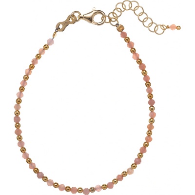 Alisia korálkový náramek z růžového opálu AL1235-Oro-OpaleRosa