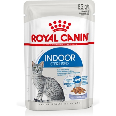 Royal Canin Indoor Sterilised v želé 96 x 85 g