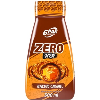 Image 1 of 6PAK Nutrition Syrup Zero - Salted Caramel [500 мл]