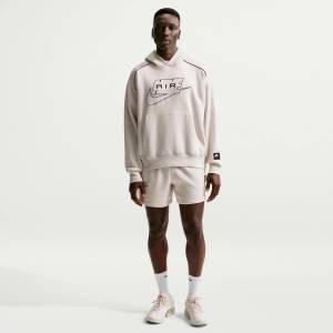 Nike Мъжки суичър Nike Air Pullover Hoody Hoodie - Light Bone / Black - размер M (017-4498-0212)