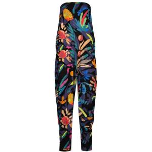 Urban classics Гащеризон Urban classics Viscose Bandeau sleeveless jumpsuit - Black (Black Fruity)