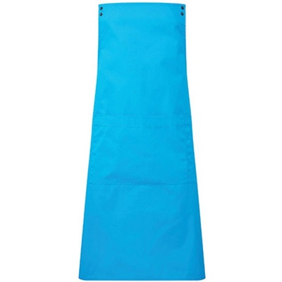 Premier Workwear Gastro zástěra tělo PR190 Turquoise Pantone 7703C 70x86cm