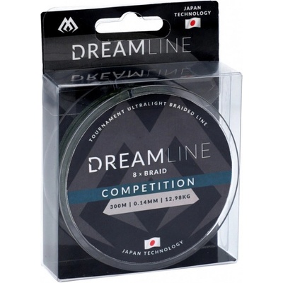 Mikado šnúra Dreamline Competition green 300m 0,18mm 18,32kg