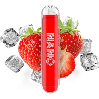 iJoy LIO NANO II Strawberry Ice 0 mg 800 potáhnutí – Zboží Dáma