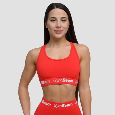 GymBeam Спортен сутиен Simple Rouge Red M