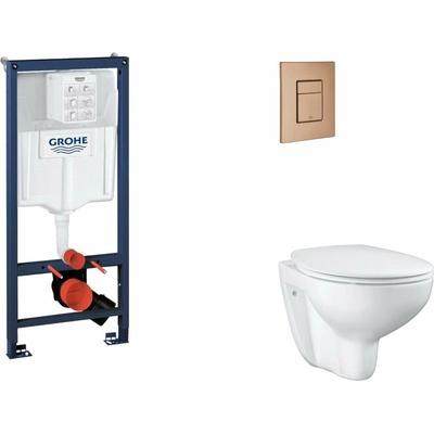 GROHE Rapid SL s tlačidlom Skate Cosmopolitan SANI11BB4123