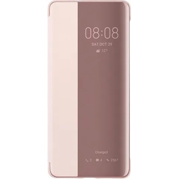 Image 1 of Huawei Оригинален страничен калъф тип тефтер Smart View Cover за Huawei P30 , розов