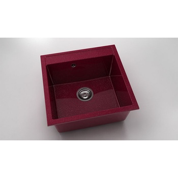 Image 1 of FAT Мивка Vanguard 225, Polymer marble, 20 Сребрист виолет, с включен сифон