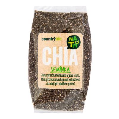 Country Life Chia semínka 300 g COUNTRY LIFE 300 g