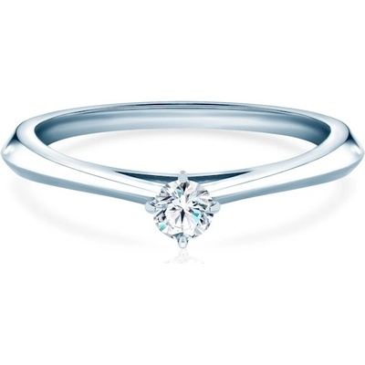 Savicki Zásnubní prsten The Light bílé zlato laboratorní diamant DL R1 1 LAB B