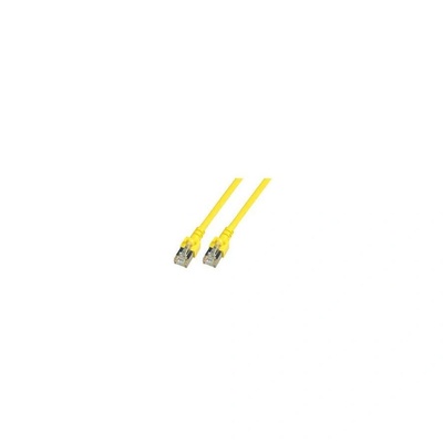 EFB-Elektronik RJ45 Patchkabel SF/UTP, Cat. 5e, PVC, CCA, 3m, gelb (K5457.3) (K5457.3)