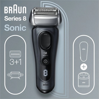 Braun Series 8 8453cc Grey Wet&Dry
