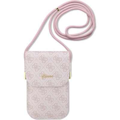 GUESS Script / taška Apple iPhone ružové