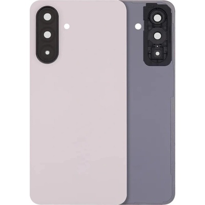Zadní sklo s objektivem fotoaparátu Samsung Galaxy A26 5G (A266 / 2025) bez loga – Aftermarket Plus – broskvově růžové SAM2020