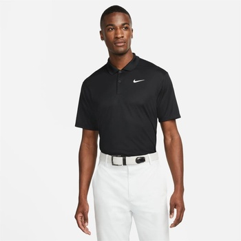 Image 1 of Nike Мъжка блуза с яка Nike Dri-FIT Victory Golf Polo Shirt Mens - Black/White