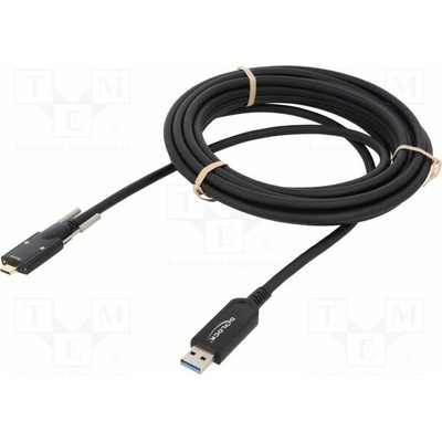 Delock 83200 optický USB A vidlice USB C vidlice 5m černý