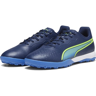 Puma KING Match TT modrá/světle zelená