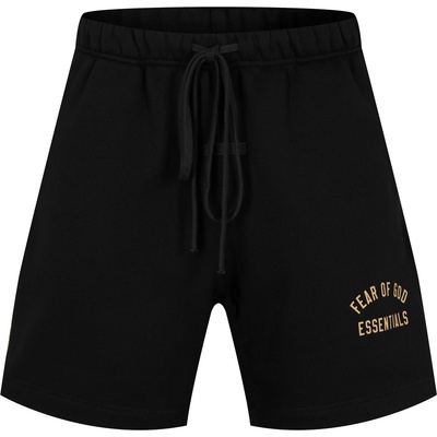 Fear of god essentials Къси панталони FEAR OF GOD ESSENTIALS Cotton Logo Shorts - Black