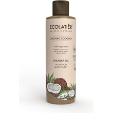 ECOLATIER ORGANIC COCONUT Sprchový olej Výživa a Obnova 250 ml