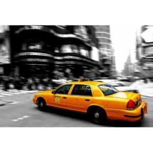 DIMEX ART Флизелинов фототапет жълто такси 375 x 250 см