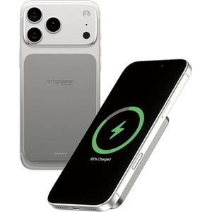 Panzer Портативна батерия PanzerGlass - Rotate Stand, 10 000 mAh, Titanium (5715685028380)