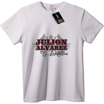 NOONEBRAND Тениска Julion Alvarez Черна - L, White