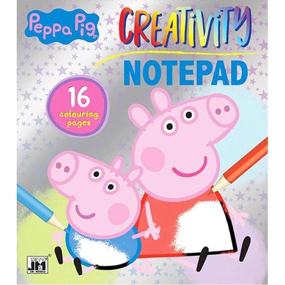 Blok k vybarvení Prasátko Peppa