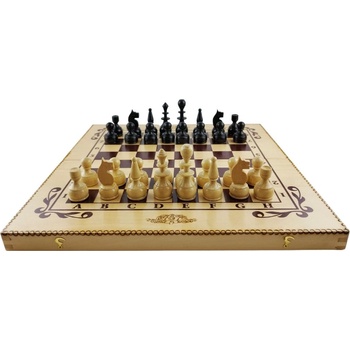КОМПЛЕКТ ШАХ И ТАБЛА БУК ПИРОГРАФ 48/48