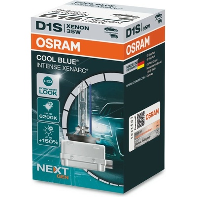 OSRAM COOL BLUE INTENSE (NEXT GEN) D1S PK32d-2 85V 35W (66140CBN)