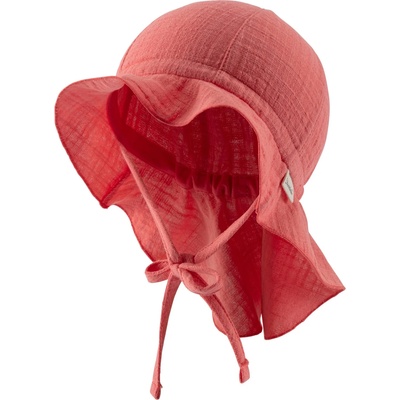 Sterntaler Детска шапка с козирка Sterntaler Kids' Sun Hat Plain Hat - Koralle - размер 51 cm (904-3669-0215)