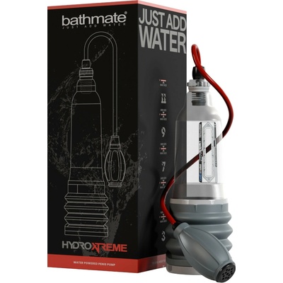 Bathmate HydroXtreme 7 Wide Boy - hydropumpa, bez príslušenstva priehľadná