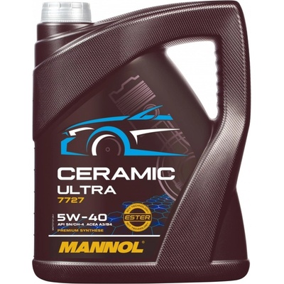 MANNOL 7727 Ceramic Ultra 5W-40 5 l