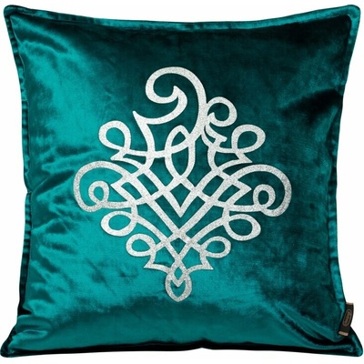 Takoy Zamatová ROYAL 3 so strieborným ornamentom-HF-390242 45 x 45 cm