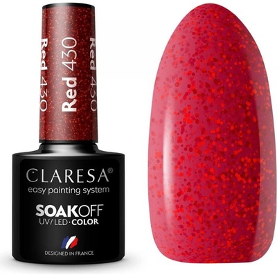 Claresa Gél lak Red 430 5 g