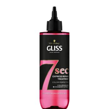 Schwarzkopf Gliss 7sec възстановителна грижа за боядисана коса (GL7S-02)