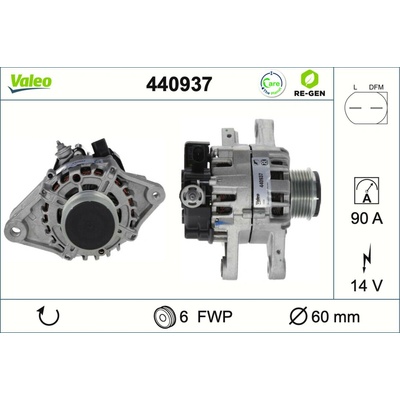 Alternátor VALEO 440937