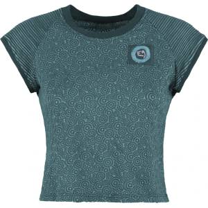 E9 Дамска тениска E9 Women's Audrey T-shirt - Green Lake (916-6032-0114)