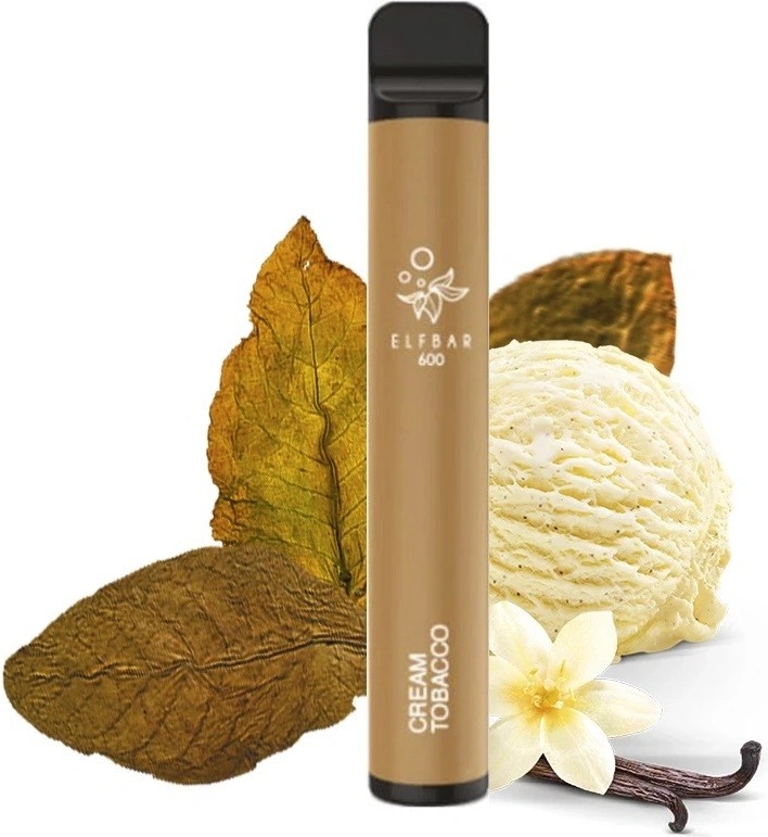 Elf Bar 600 Cream Tobacco 20 mg 600 pothnut od 179 K - Heureka.cz