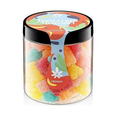 CBD WAY Medvídci Tutti Frutti 500 mg 200 g – Zboží Mobilmania