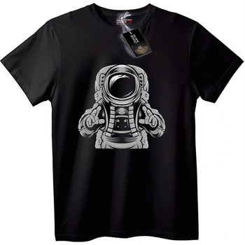 NOONEBRAND Тениска Астронавт - S, Black