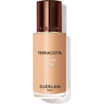 Guerlain Terracotta Le Teint Glow течен озаряващ фон дьо тен за естествен вид цвят 3W Warm 35ml