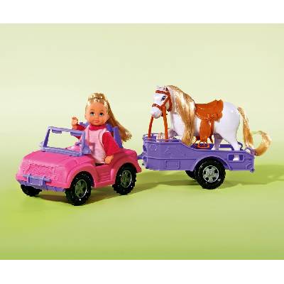 Simba Steffi Love Evička jeep + koník