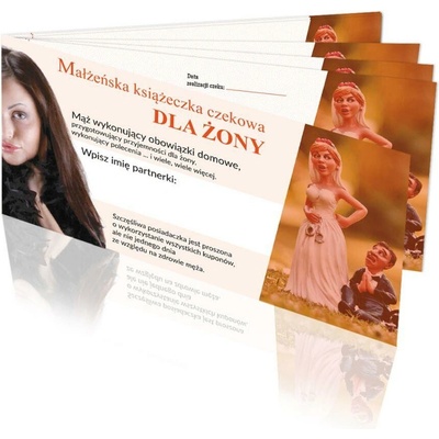 Manželská šeková knížka pro ŽENU – Zbozi.Blesk.cz