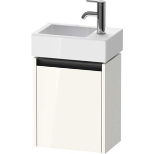 Duravit Ketho. 2 - Шкафче за умивалник 44x36x24 см, 1 врата, панти отдясно, лъскаво бяло K25071R22220000 (K25071R22220000)