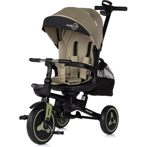 Chipolino Детска сгъваема триколка Chipolino - Twist Fold, 360°, зелена (TRKTF02604OL)