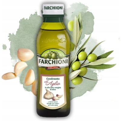 Farchioni Extra panenský olivový olej s cesnakom 250 ml
