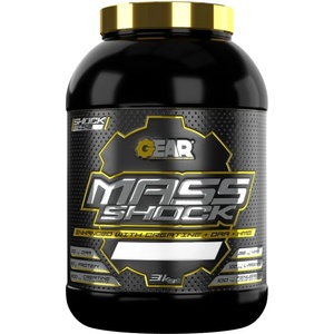 Gear Nutra Mass Shock | Gainer with DAA, Creatine, Fenugreek [3000 грама] Шоколад