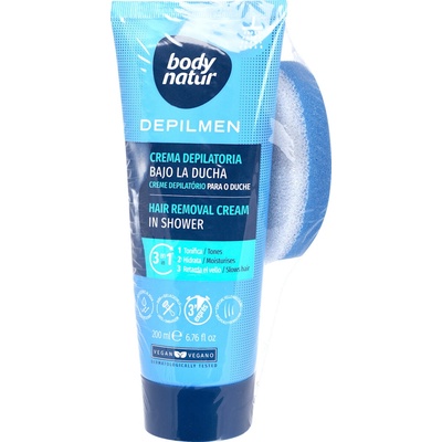 Body natur depilační krém do sprchy Červené ovoce 200 ml