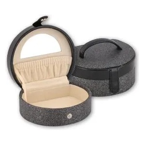 New wish Стилна и удобна кутия за бижута Black and Silver New Wish