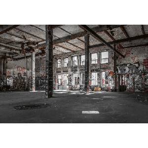 DIMEX ART Флизелинов фототапет изоставен склад 375 x 250 см